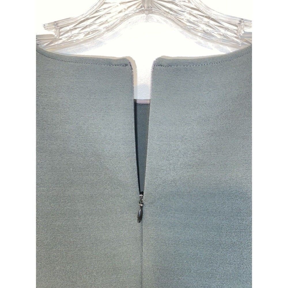 Vintage Valentino Miss V Gray Pencil Dress Small - Picture 4 of 7